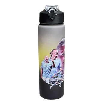Fotbalová láhev na vodu s potiskem 700ml - Erling Haaland