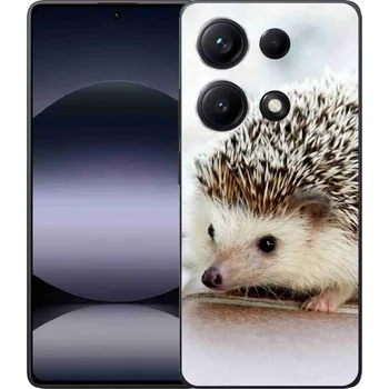Pouzdro na mobilní telefon Gelový kryt mmCase na Xiaomi Redmi Note 14S - ježek