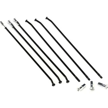 Náboj kola HAAN WHEELS špice zesílená s niplem (1 kus) zadní 18 KTM 95-, HUSQVARNA 14-, GASGAS 21- barva černá (HAAN WHEELS špice zesílená s niplem (1 kus) zadní 18 KTM 95-, HUSQVARNA 14-, GASGAS 21- barva černá)