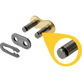 Řetězová sada pro motocykl REGINA spona řetězu 90GP4 (26/90GP4) (barva zlatá) (REGINA spona řetězu 90GP4 (26/90GP4) (barva zlatá))