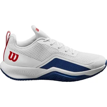 Pánská sportovní obuv Pánská tenisová obuv Wilson Rush Pro LITE White/Blue EUR 49 1/3