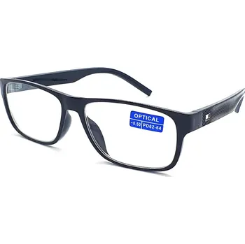 Brýle na čtení OPTICAL Dioptrické brýle 281 / -5,00 lesklé černé