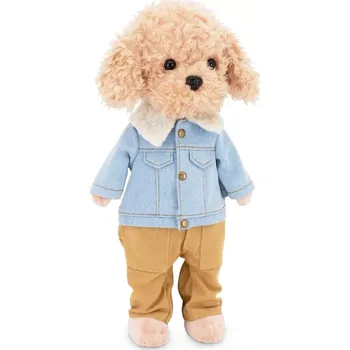 Hračka Sammy s kostřičkou v modrém kabátku - pudl od firmy ORANGE TOYS (Lucky Sammy Fashionable Boy)
