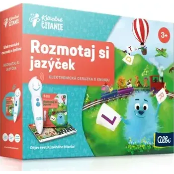 interaktivní kniha Albi Kouzelné čtení Rozmotej si jazýček + tužka 1.0 SK