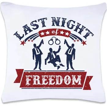Dekorativní polštářek DOBRÝ TRIKO Polštář s potiskem 40 x 40 cm Last night Oboustranný tisk: NE