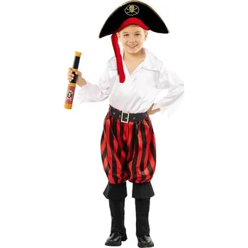 Karnevalový kostým Funiglobal - Kostým pirát pro chlapce - Kolekce Bukanýr - 3-4 years