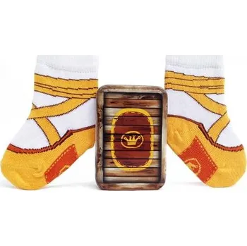 Karnevalový doplněk The Kings of the House - Ponožky pro nejmenší baletní cvičky - 1-4 months