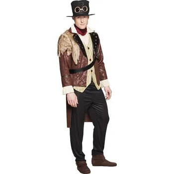 Karnevalový kostým Boland - Pánský kostým steampunkového kapitána - XL