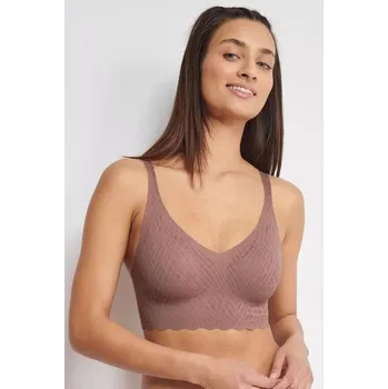 Podprsenka Sloggi ZERO Feel Bliss Bralette hnědá S