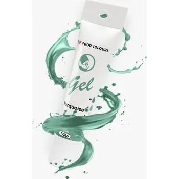 Potravinářské barvivo Food Colours gelová barva tuba Turquoise 30 g