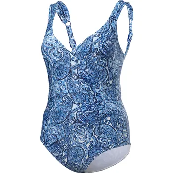 Dámské plavky CRIVIT Dámské plavky s nastavitelnými ramínky (modrá/bílá, 44)