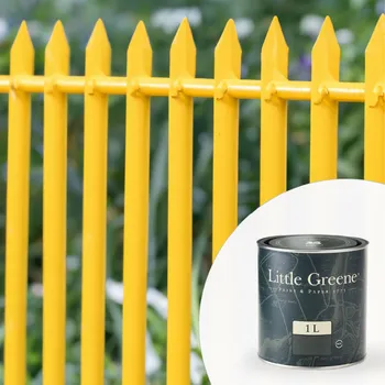 Olej na dřevo Little Greene Barva na plot - Vysoký lesk olej 1L - Traditional Oil Eggshell Vyberte odstín:: Light Bronze Green (123)