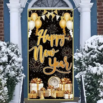 HAKOTOM Novoroční dekorace na dveře 2025