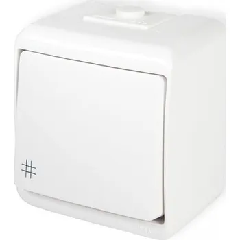 vypínač Vypínač č.7 WHE-6 bílý