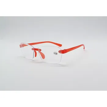 Brýle na čtení IDENTITY Bezrámečkové dioptrické brýle MC2304 +1,00 red