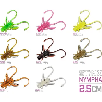 Nástraha Umělá nástraha Delphin B! Stinx NYMPHA / 20ks - 2.5cm / CANDY