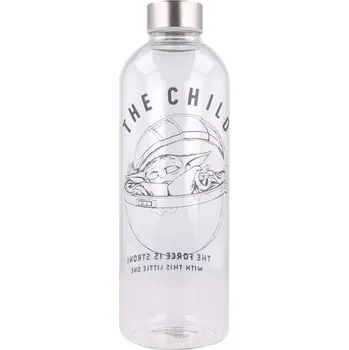 Láhev STOR S.L. - Skleněná láhev The Mandalorian Baby Yoda 1030 ml - Star Wars -