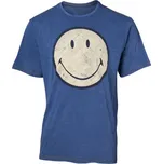 DIFUZED Bioworld Europe - Džínové tričko s logem Smiley pro muže - M