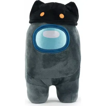 plyšák Šedý Amongus - plyšová postavička ze hry Among us (Gray Amongus - 30 cm)