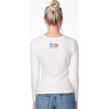 Dámské tričko CityZen - MISTŘI Dámské tričko DIEZ bílé Hrdost 44