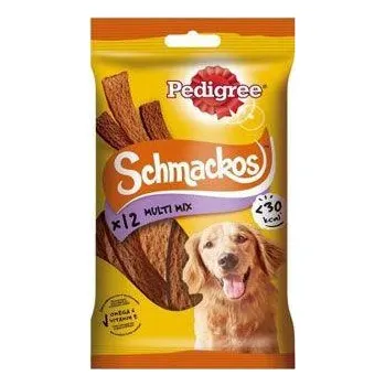Pamlsek pro psa Pedigree poch.Schmackos Flavour Biscuit 12ks/86g