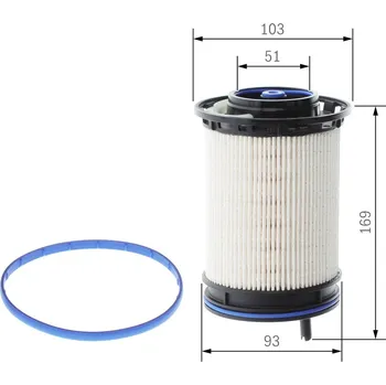 Palivový filtr Palivový filtr BOSCH F 026 402 207