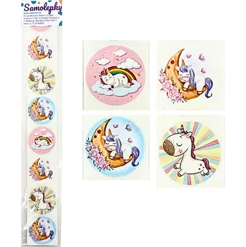 samolepka St312, samolepky JEDNOROŽCI 1 - 1bal.