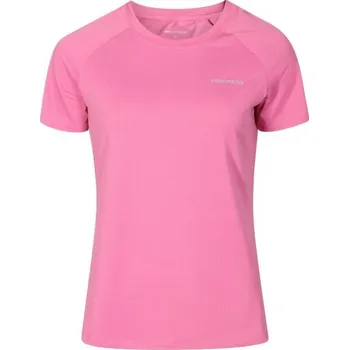 Dámské tričko Dámské triko na běhání PROGRESS KAMILA XL Růžová, Stříbrná