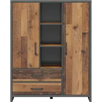 Dětský pokoj WESTON regál REG2D2S, borovice old style/matera - SLEVA 3% s kodem radost25