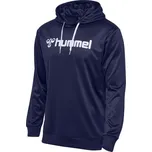 Pánská mikina Hummel LOGO HOODIE 2XL Tmavě modrá, Bílá