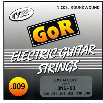 Struna pro kytaru a smyčcový nástroj Gorstrings Gor 3N693 0946 Hybrid + prodloužená záruka 3 roky