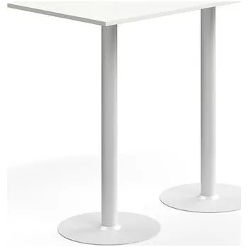 Jídelní stůl Barový stůl ALVA, 1400x700x1100 mm, vysokotlaký laminát, bílá