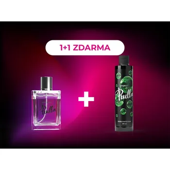 Koupelová pěna Výhodný voňavý set Čas pro mě: Puella parfém na tělo + Pěna do koupele ZDARMA