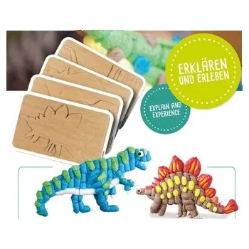 Stavebnice Geomag PLAYMAIS Fun to play karty Dino