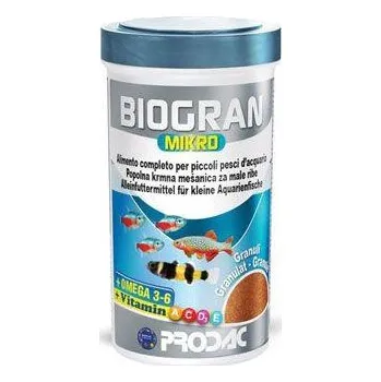 Krmivo pro rybičky Krmivo pro ryby Prodac Biogran Mikro 50g