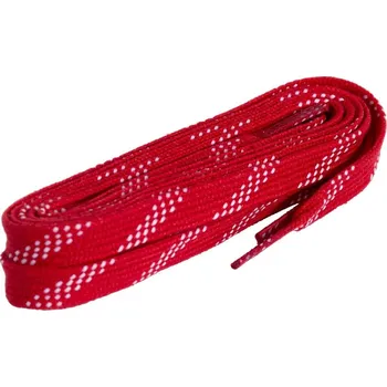 Kolečkové brusle Voskované tkaničky Powerslide MY FIT Waxed Laces Pro Red, 160cm Powerslide