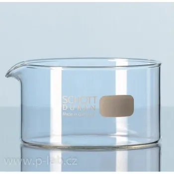 Miska krystalizační | DURAN® (Objem (ml): 40, Průměr (mm): 50 , Výška (mm): 30, Balení (ks): 1, Typ: S výlevkou)