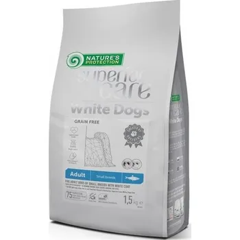 Krmivo pro psa Natures P Superior care white dog GF adult Herring small breed 1,5 kg