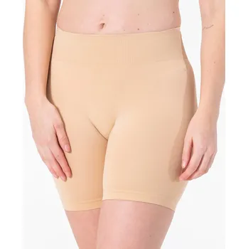 Kalhotky Výhodné balení 5 kusů - Dámské bezešvé vyšší boxerky Gaubert GBTW-3001 Barva/Velikost: tělová / S/M