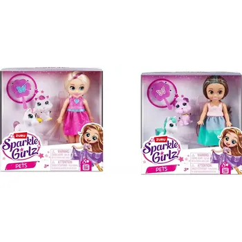 Panenka Alltoys Sparkle Girlz Panenka se zvířátkem