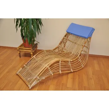 Zahradní lehátko Nábytek PEGAS Ratanové lehátko ratan semambo