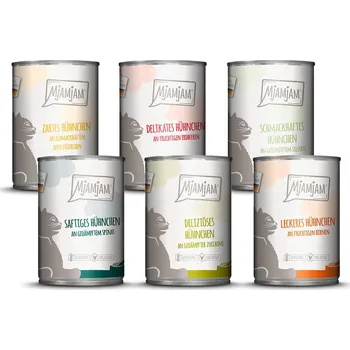 Krmivo pro kočku MjAMjAM Chicks & Friends Box 6x400 g