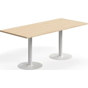 Jídelní stůl Stůl VERTICUS, 1800x800x720 mm, dub/bílá