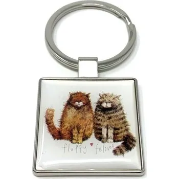Set školních potřeb Brelok do kluczy K27 Puszyste koty