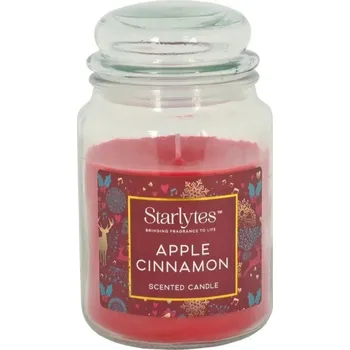 Svíčka Starlytes Christmas Apple Cinnamon vonná svíčka 510 g
