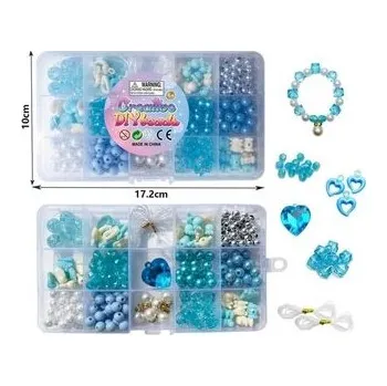 plyšák Koraliki odcienie niebieskie