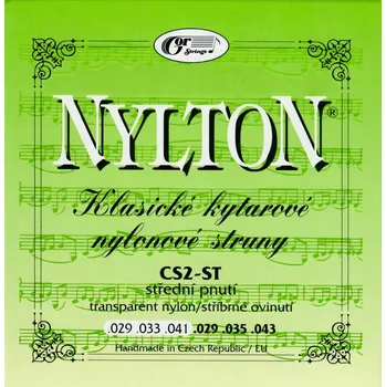 Hudební nástroj Gorstrings Nylton CS2ST 2943 Cristal + prodloužená záruka 3 roky