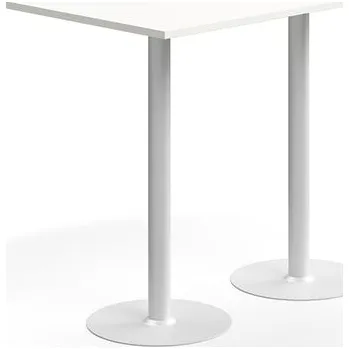 Barový stolek Barový stůl VERTICUS, 1400x800x1100 mm, bílá