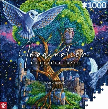 Puzzle Good Loot Imagination Puzzle: Roch Urbaniak Soví ostrov (1000 prvků)