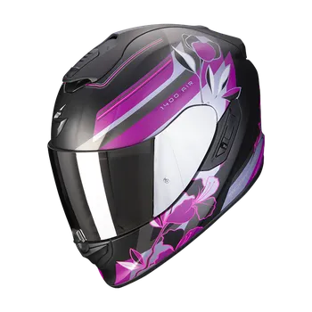 Motodoplněk Moto přilba SCORPION EXO-1400 AIR GAIA matná černo/růžová XS